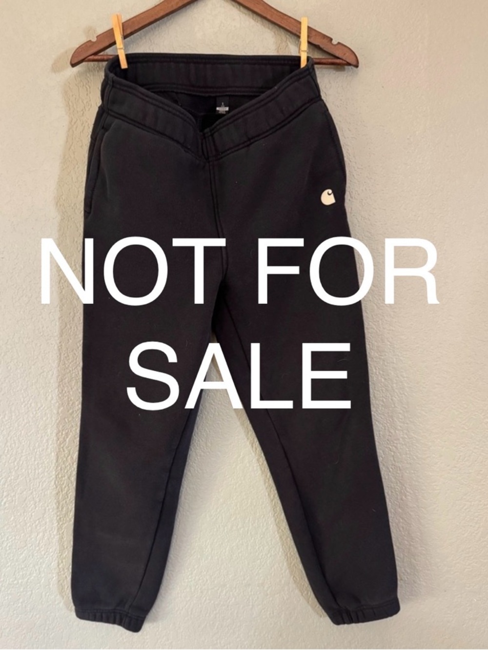 Not for sale Carhartt women’s black jogger sweatpants